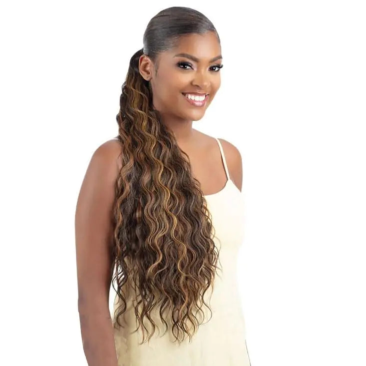 Shake N Go Organique Pony Pro Weave Ponytail - Breezy Wave 26