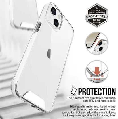 Anti-Fall Anti-Yellow Transparent Soft Phone Case