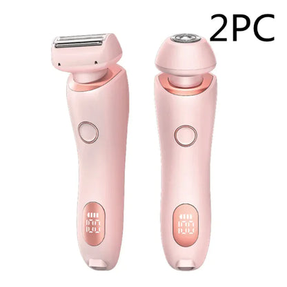 2-in-1 USB Rechargeable Hair Removal Trimmer