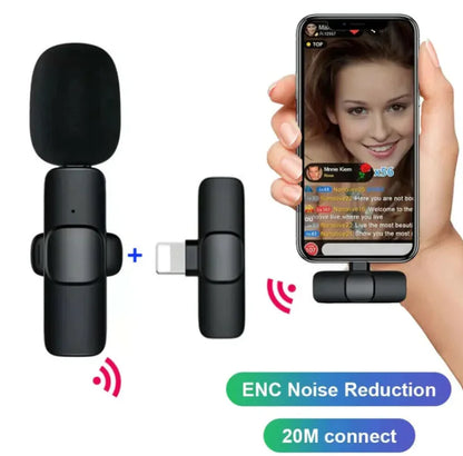 Omnidirectional Clip-On Recording Microphone