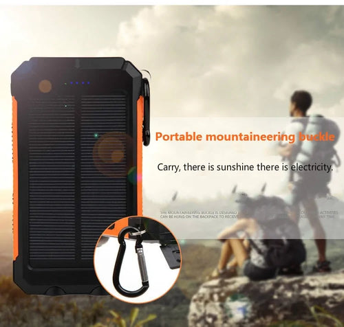 Solar Power Bank With 20000Mah