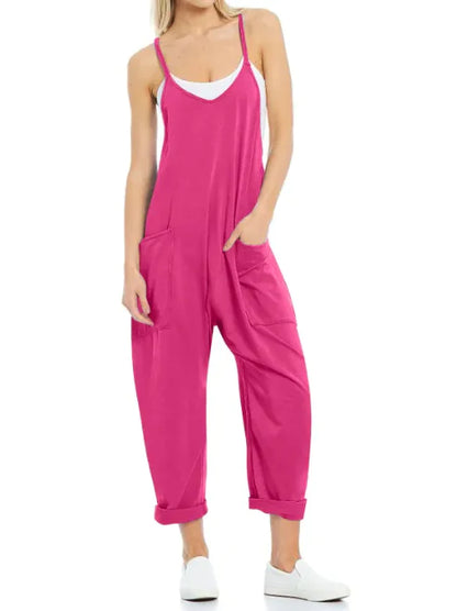 Women's Pocket Knit Jumpsuit