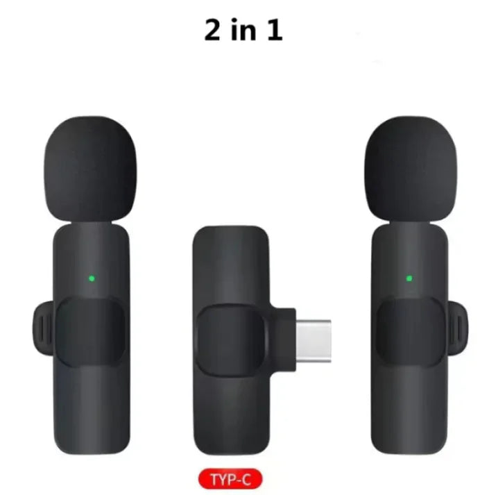 Omnidirectional Clip-On Recording Microphone