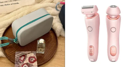 2-in-1 USB Rechargeable Hair Removal Trimmer