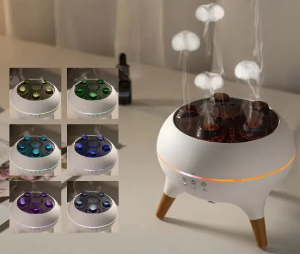 Smart Jellyfish Ultrasonic Air Humidifier & Aroma Diffuser