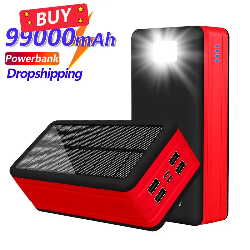 Solar Power Bank Portable Charger