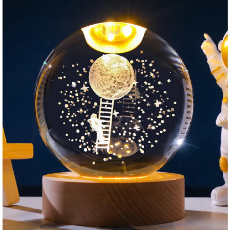 3D Constellation Crystal Ball Night Light