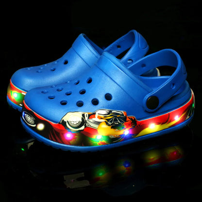 RBG Crocs with Lights