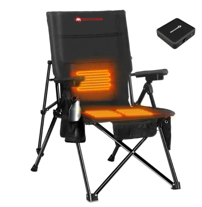 PolarHeated Outdoor Chair with Battery & Storage