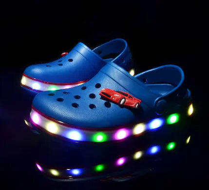 RBG Crocs with Lights