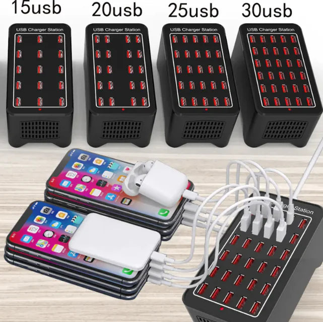 Multi-Port USB Charging Station