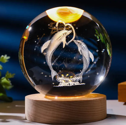 3D Constellation Crystal Ball Night Light