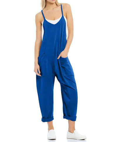 Women's Pocket Knit Jumpsuit