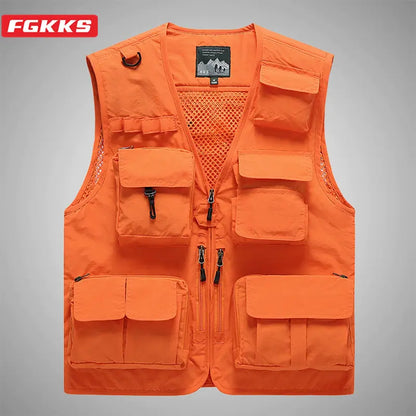 Men's Vest Multi-Pocket