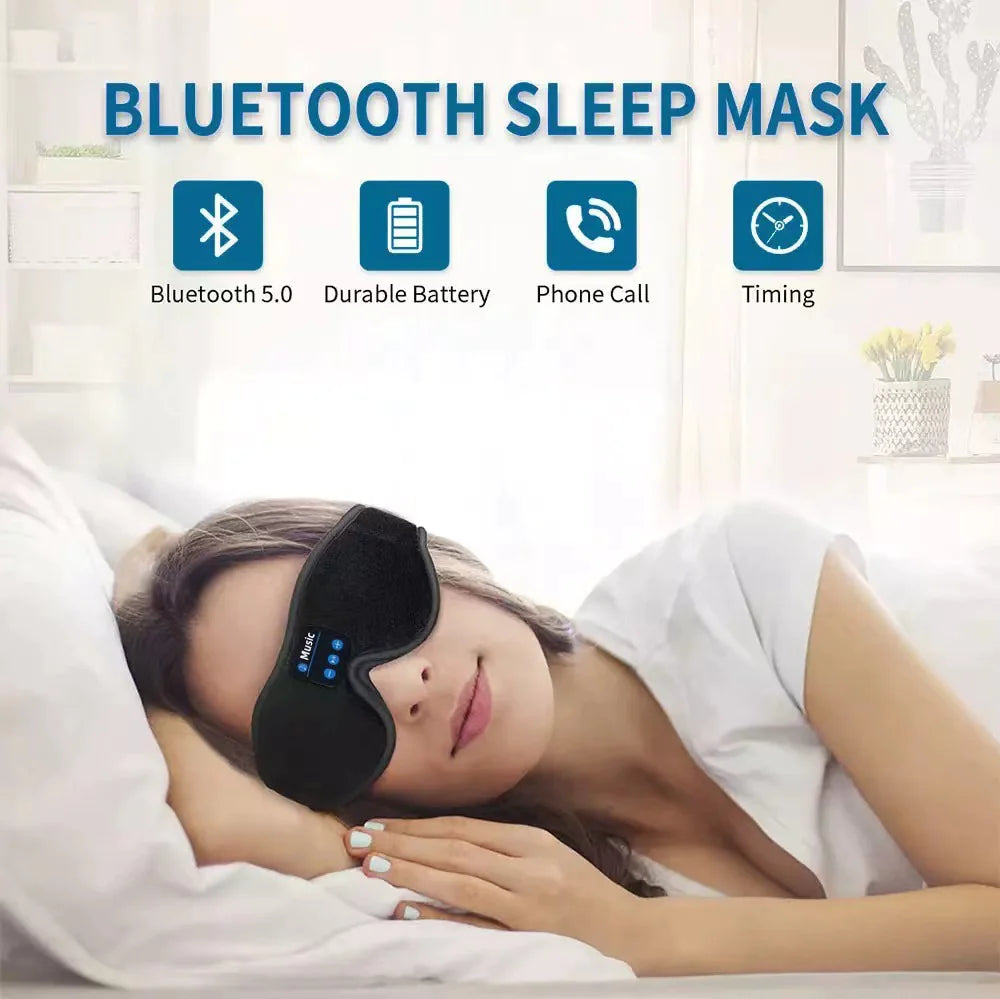 3D Eye Mask Bluetooth 50 Unlimited Music Stereo