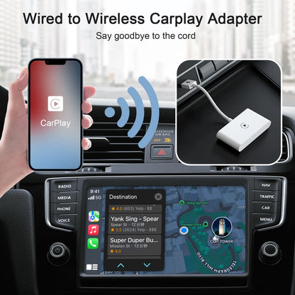 Wire-to-wireless Smart Box Car Machine Adapter Of The Original