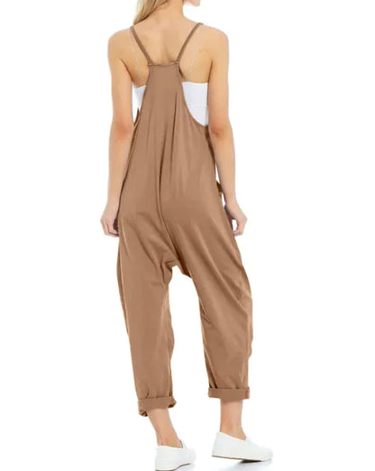 Women's Pocket Knit Jumpsuit