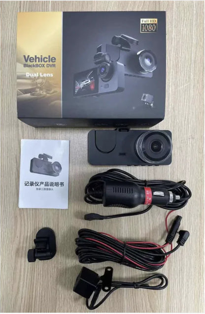 1080P HD Video Dashcam with Dual Recording