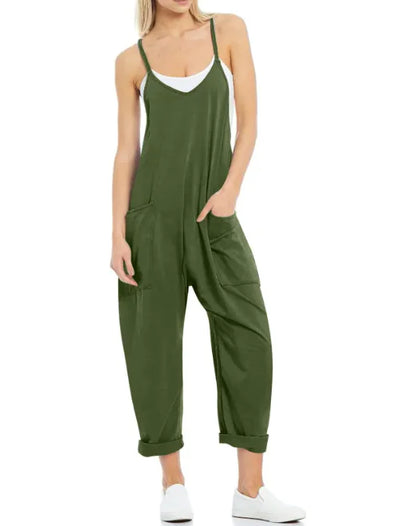 Women's Pocket Knit Jumpsuit