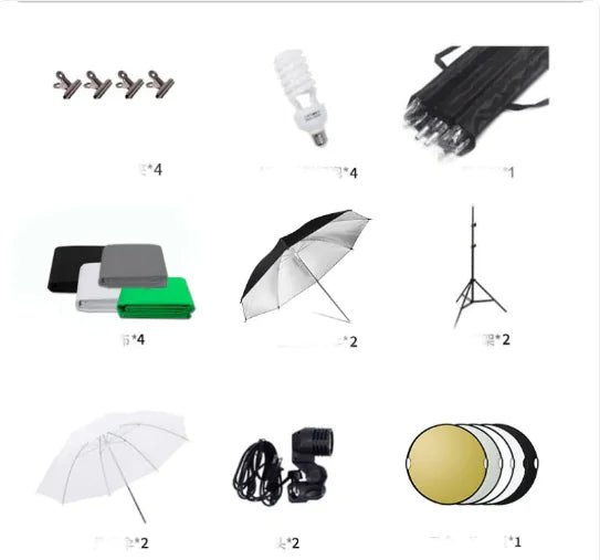 Soft Light Umbrella Shooting Photography Set