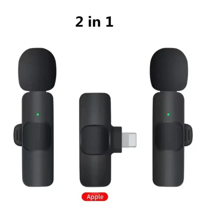 Omnidirectional Clip-On Recording Microphone